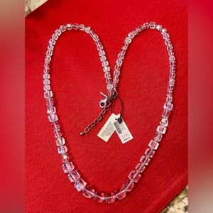 ❤️ White House Black Market 33” Crystal Necklace ❤️